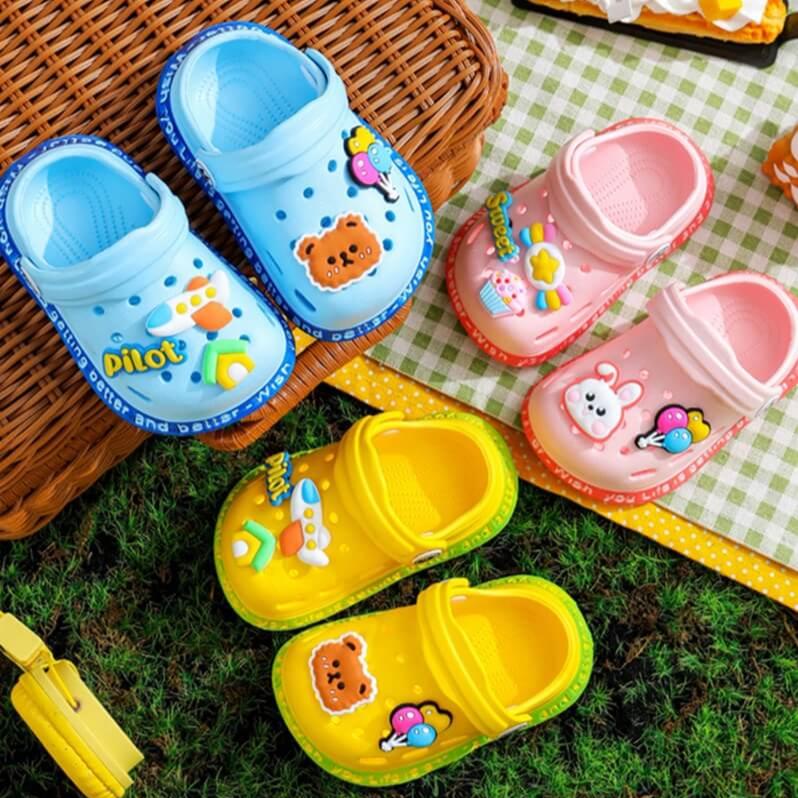 Tiny Toes Cartoon Clogs