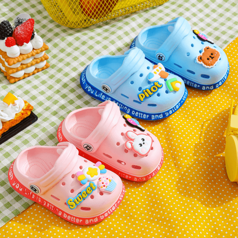 Tiny Toes Cartoon Clogs