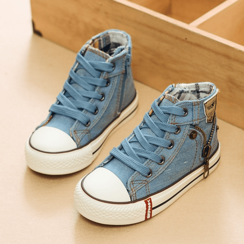 Denim Wanderer Sneakers